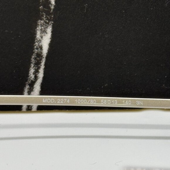 NEW VE2274 1000/80 VERSACE SILVER BLUE WOMEN VERSACE MOD 2274 100080 SUNGLASSES - Picture 10 of 12